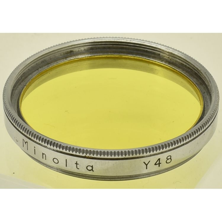 Minolta Y48 �ߥΥ륿 34mm�� ���ȥ��������ե��륿��