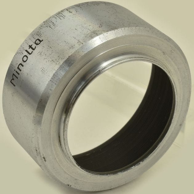 rollei bay1 アルミメタルレンズキャップ（ミノルタオートコードでも可） ミノルタ二眼レフ オートコード レンズキャップ AUTOCORD