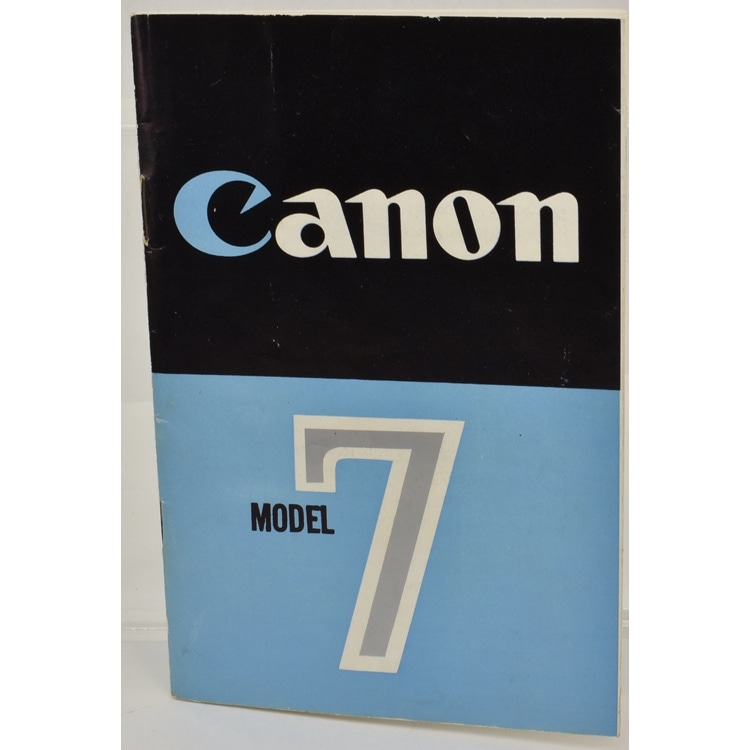 Canon MODEL 7 ����Υ�7 ���ܸ����������