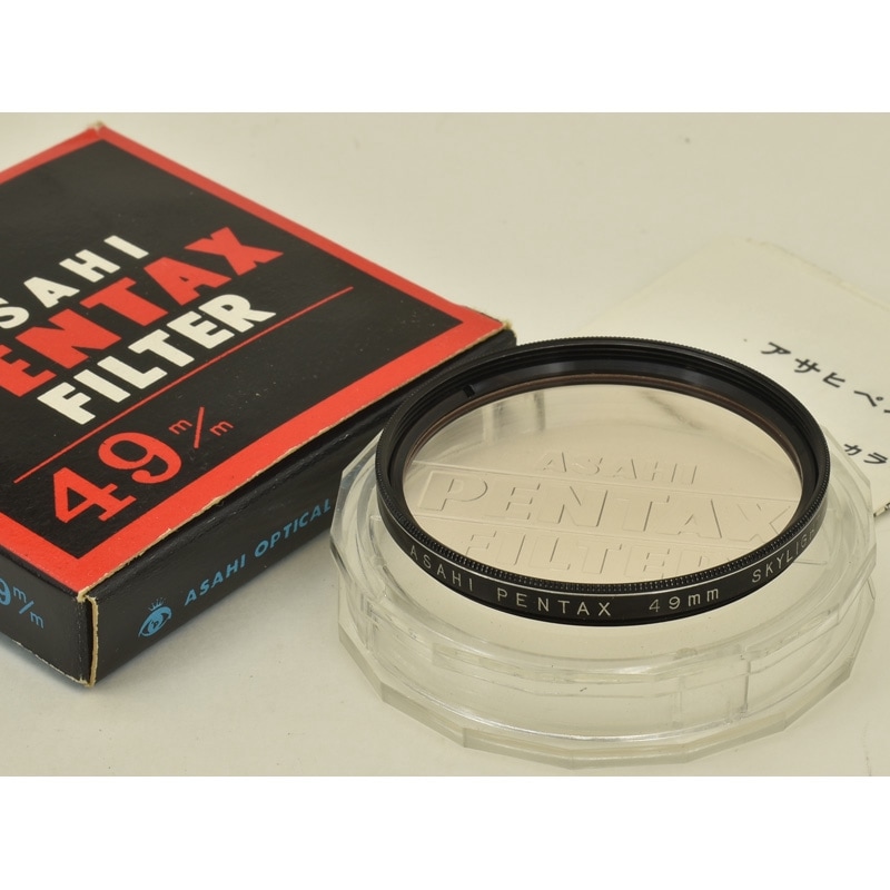 ��ʸ��/��ʸ����Ȣ�դ���ASAHI PENTAX 49mm SKYLIGHT �ڥ󥿥å��� 49mm�� �������饤�ȥե��륿��