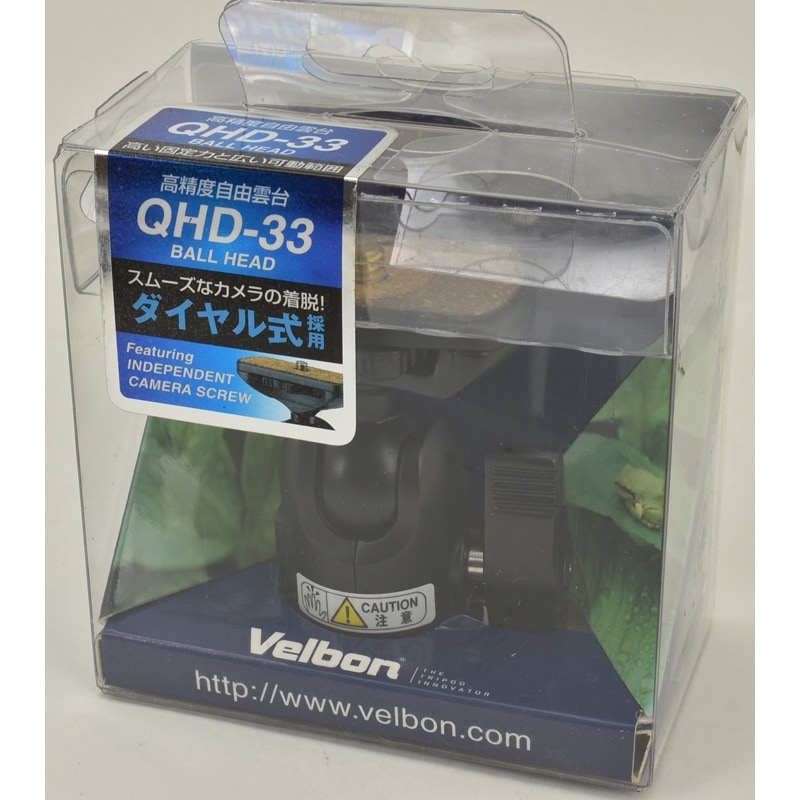 �Ͳ������ޤ�����̤�����ʡ�Velbon �٥�ܥ� QHD-33 ������ͳ����