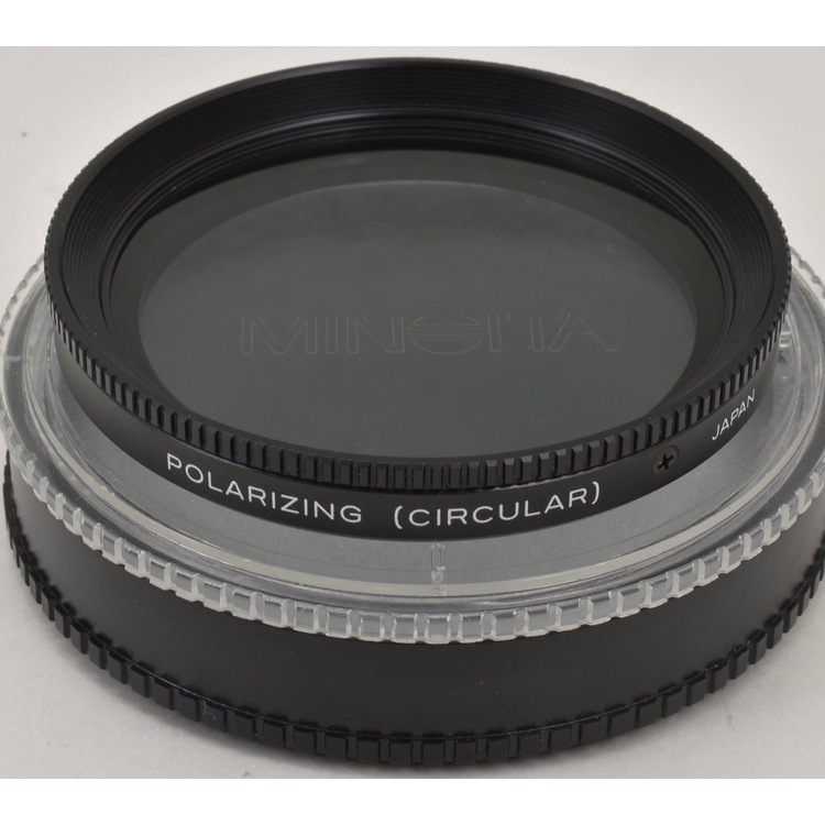 MINOLTA POLARIZING (CIRCULAR) 55mm �ߥΥ륿 55mm�� C-PL�ʱ��и��˥ե��륿��