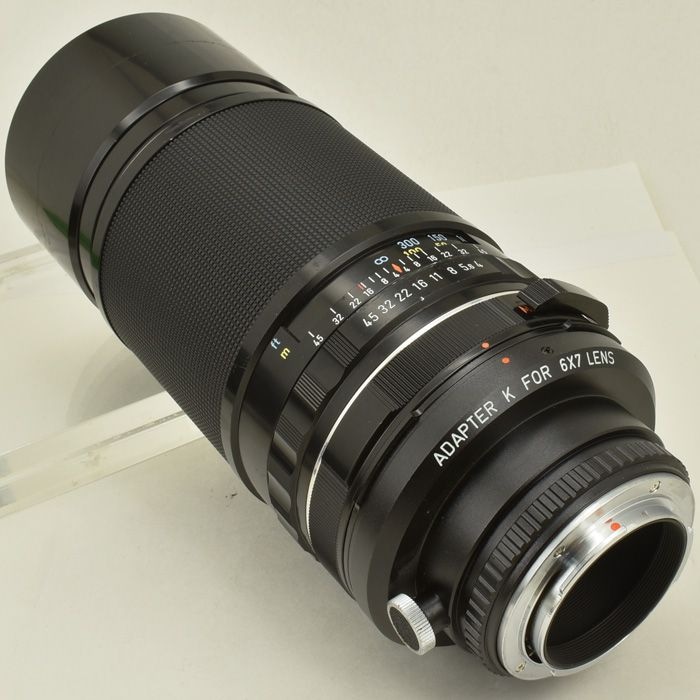 ���ޤ���300mmF4��󥺡��դ���PENTAX ADAPTER K FOR 6x7 LENS �ڥ󥿥å��� 67����ѥ����ץ���K