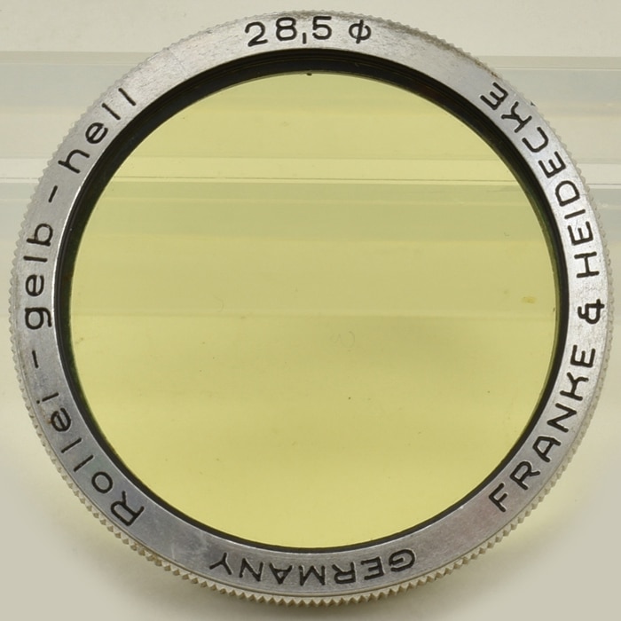 FRANKE & HEIDECKE Rollei-gelb-hell 28.5�� GERMANY �����饤 BayI ���������ե��륿��