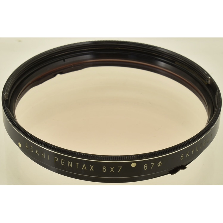 ASAHI PENTAX 6x7 67�� SKYLIGHT �ڥ󥿥å���6x7����� 67mm�Х�ͥåȼ� �������饤�ȥե��륿��