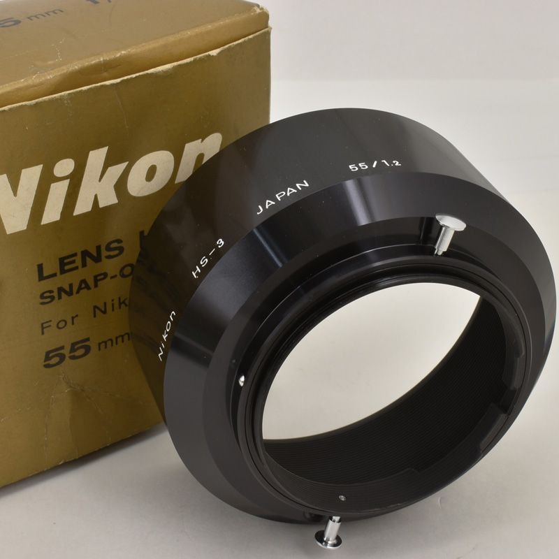 Nikon HS-3 55/1.2 �˥��� NIKKOR 55mm F1.2�� �᥿��ա��ɡ�52mm�¡ˡ���Ȣ�դ�