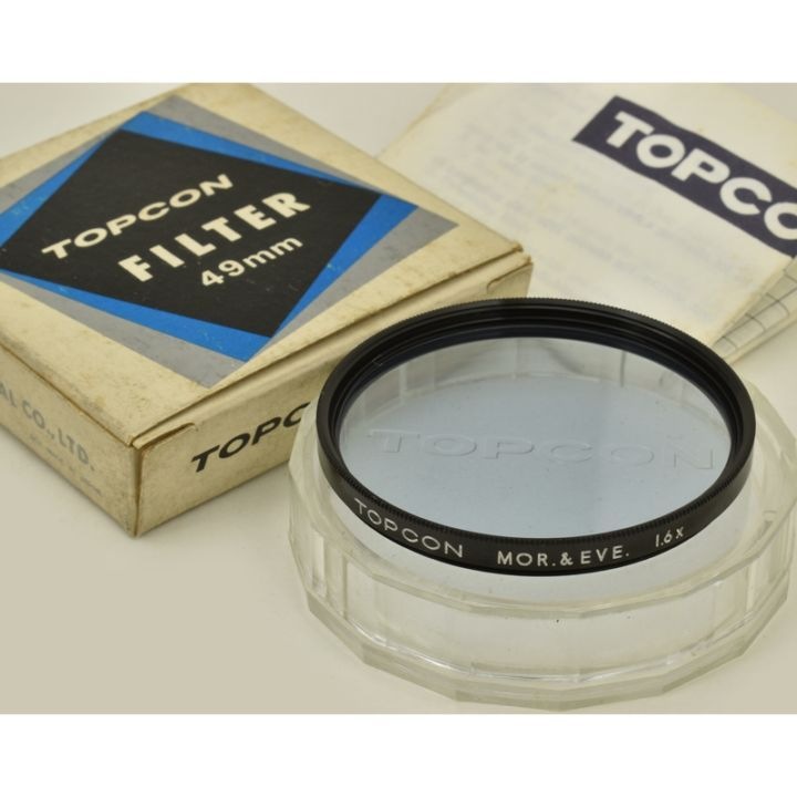 TOPCON MOR. & EVE. 1.6xȥץ 49mm Ĵե륿Ȣդ