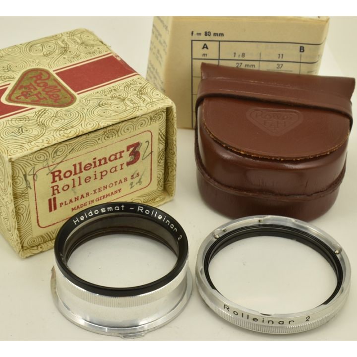 LEICA - ローライ Rollei Heidosmat Rolleinar 2 Rolleinar 2 (RII) – FLASHBACK CAMERA