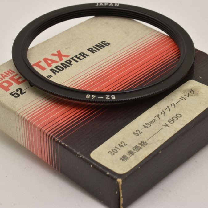 PENTAX 52-49mm ADAPTER RING �ڥ󥿥å��� 52-49mm�����ץ�����󥰡���Ȣ�դ�