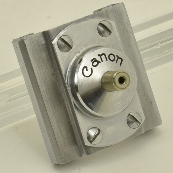 【4M】Canon SYNC ADAPTER ( Ⅳsbほか ) 年式相応 ビンテージ Canon Cameras Rail Flash For Birger