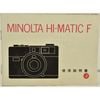 MINOLTA HI-MATIC F �ߥΥ륿 �ϥ��ޥ��å�F ����������