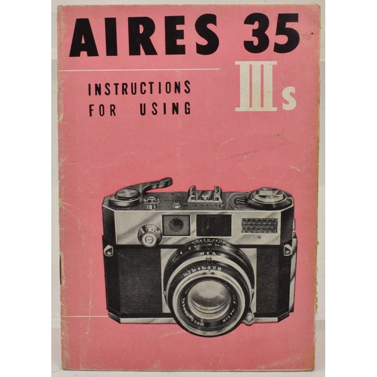 AIRES 35IIIs INSTRUCTION FOR USING �����쥹35IIIs ���ܸ����������