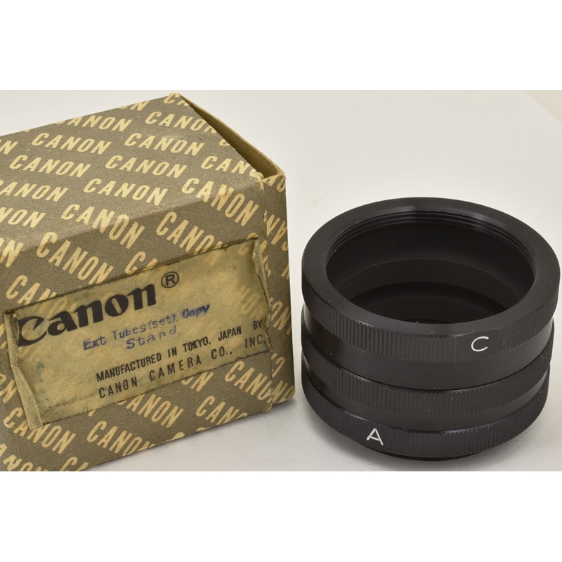 Canon Ext Tubes (set) Copy Stand ����Υ� L39 ��֥��A��B��C ���åȡ���Ȣ�դ�