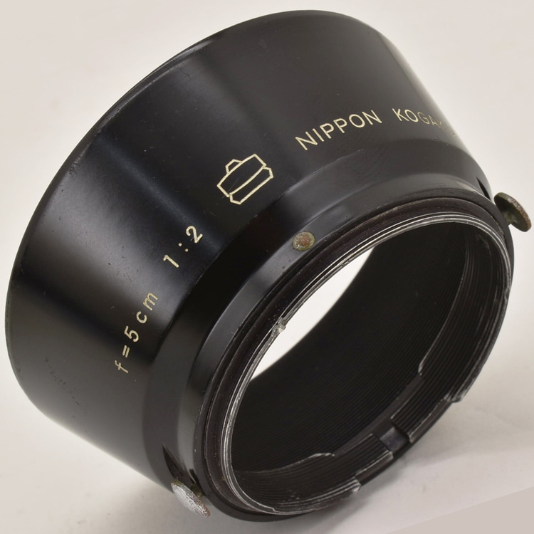 �ٻλ��ޡ����դ���Nikon NIPPON KOGAKU JAPAN f=5cm 1:2 ��󥸥ե���������˥���S5cmF2�� 40.5mm�� ���ʥå׼� �᥿��ա���