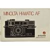 MINOLTA HI-MATIC AF �ߥΥ륿 �ϥ��ޥ��å�AF ����������