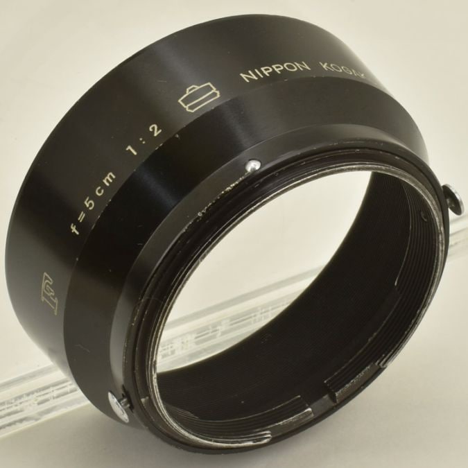 �ò��ʡ�NIPPON KOGAKU JAPAN ����ʸ���֣ơ׹���� f=5cm 1:2 ���ٻλ��ޡ����� �˥��� Auto NIKKOR 5cm F2�� ����᥿��ա��ɡ�52mm�¡�