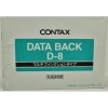 CONTAX DATA BACK D-8 �ޥ���ե��󥯥���󥿥��� ���󥿥å���AX�ѥǡ����Хå�D-8 �谷������