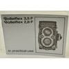 Rolleiflex 3.5F Rolleiflex 2.8F in practical use �ʥ����饤�ե�å���3.5F��2.8F�� ��ʸ�������
