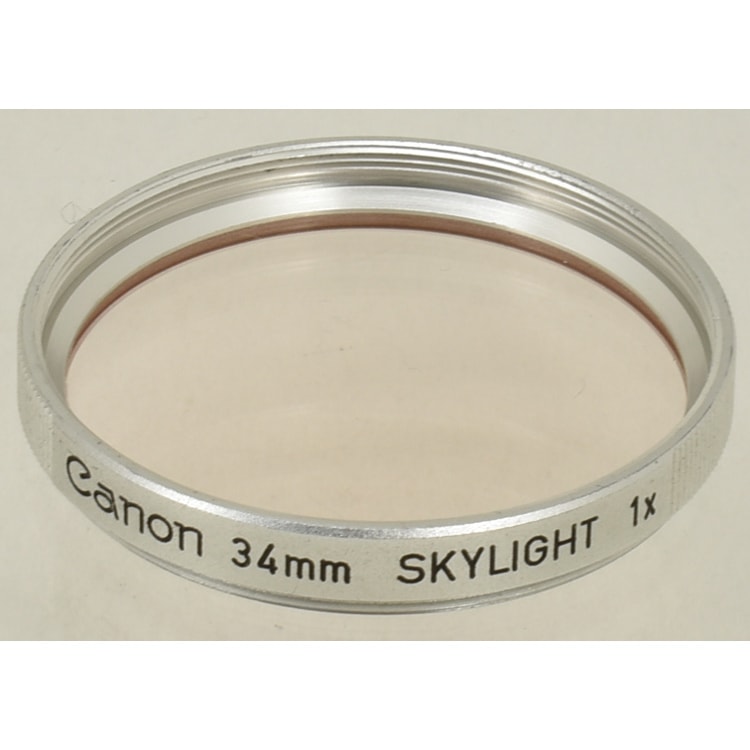 Canon 34mm SKYLIGHT 1x Υ 34mm ȥ饤ȥե륿