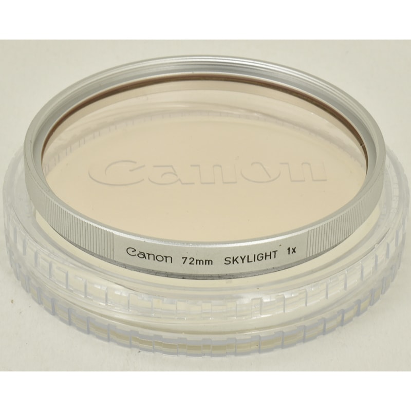 Canon 72mm SKYLIGHT 1x Filter Silver Frame Υ 72ߥ ȥ饤ȥե륿դ