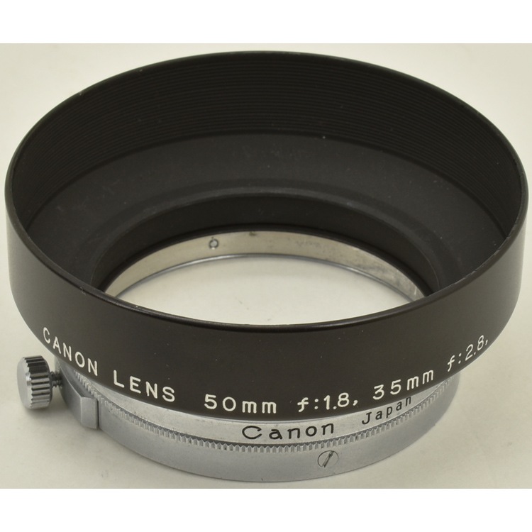 キャノン-L 35mmF2.8純正メタルフード付き 【公式通販】
