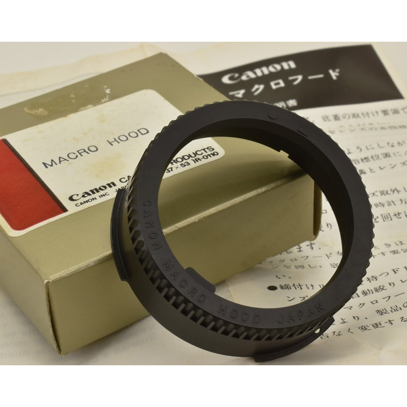 CANON MACRO HOOD ����Υ�FD����ѥޥ����ա��ɡ���Ȣ���������դ�