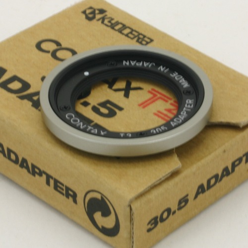 CONTAX コンタックス　T3 30.5 アダプター　BLACK T-376 CONTAX コンタックス T3 30.5 アダプター BLACK T-376 Original