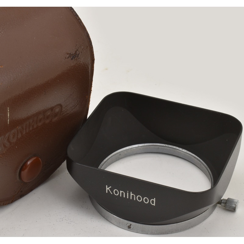Konica コニカ III 1:2 f=48mm レンズフード付き 中古カメラ機材の通販専門店 Antiquary（アンティクアリィ）