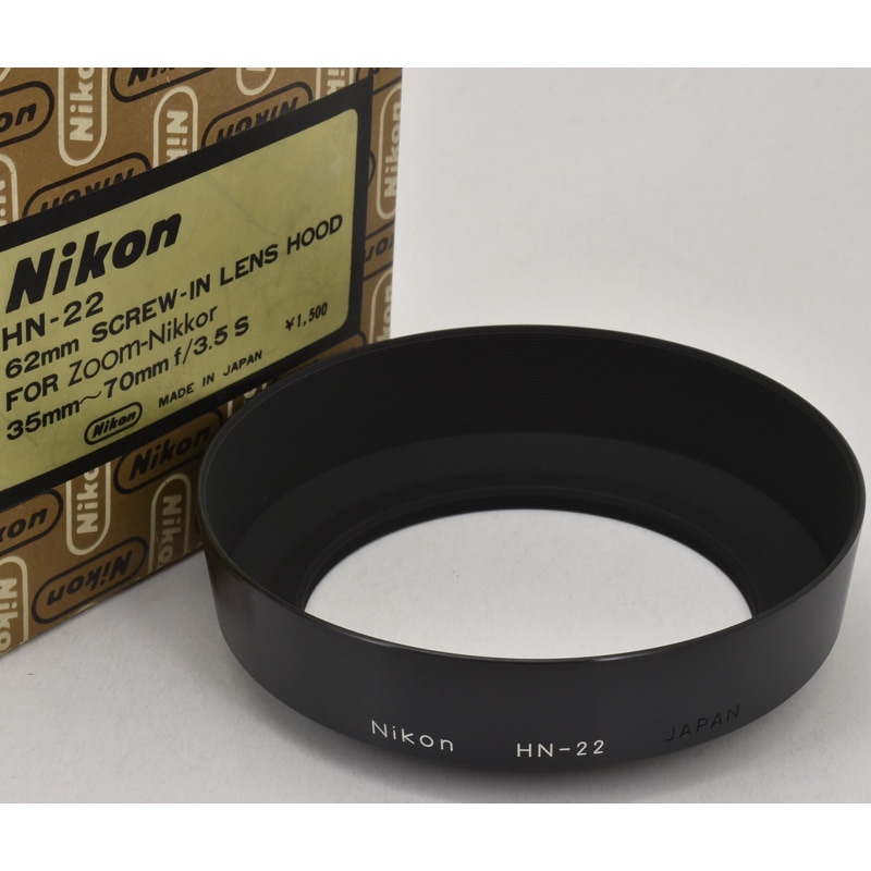 Nikon HN-22 �˥��� Ai-S 35-70mmF3.5��35-135mm��AF�ޥ�����60mm�� �᥿��ա��� ��̾�Ρֹ���ץ����ס�62mm�¡ˡ���Ȣ�դ�