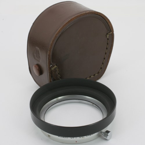 ペンタックス　タクマー24mmF3.5　専用メタルフード（ケース付）ビンテージ品 ペンタックス タクマー24mmF3.5 専用メタルフード（ケース付