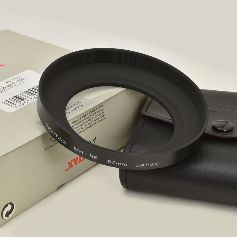 ペンタックス　タクマー24mmF3.5　専用メタルフード（ケース付）ビンテージ品 ペンタックス タクマー24mmF3.5 専用メタルフード（ケース付