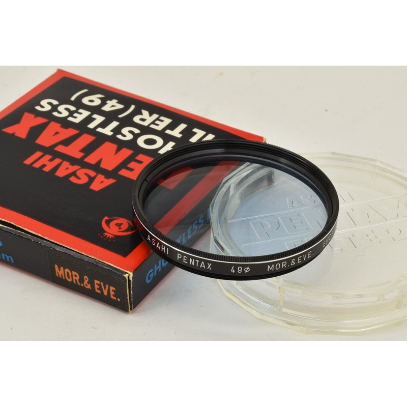 �ò��ʡ�ASAHI PENTAX 49�� MOR.& EVE. GHOSTLESS �ڥ󥿥å��� 49mm�� �������ȥ쥹�ʿ�Ĵ�����˥ե��륿������Ȣ���������դ�
