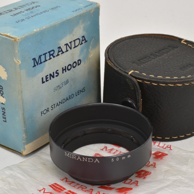 ぞ*!様 MIRANDA センソマット　50mm f1.8 ケース付き 中古】(ミランダ) MIRANDA SENSOMAT+50/1.8｜ナニワグループオンライン