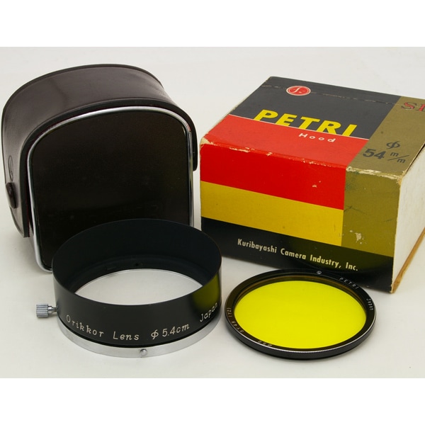 PETRI Orikkor Lens ��5.4cm �ڥȥ� ���54mm ���֥��� �᥿��ա��ɡ���Ȣ�����������������������ե��륿���դ�