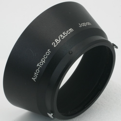 希少 TOPCON RE Auto-Topcor 2.8/3.5cm フード 希少】トプコン TOPCON メタル レンズフード TOPCON 35-L 等 内径約