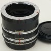 �ò��ʡ�OLYMPUS OM AUTO EXTENSION TUBE 7��14��25 set �����ѥ�OM�ѥ�������֥�󥰥��åȡ����奭��å��դ�