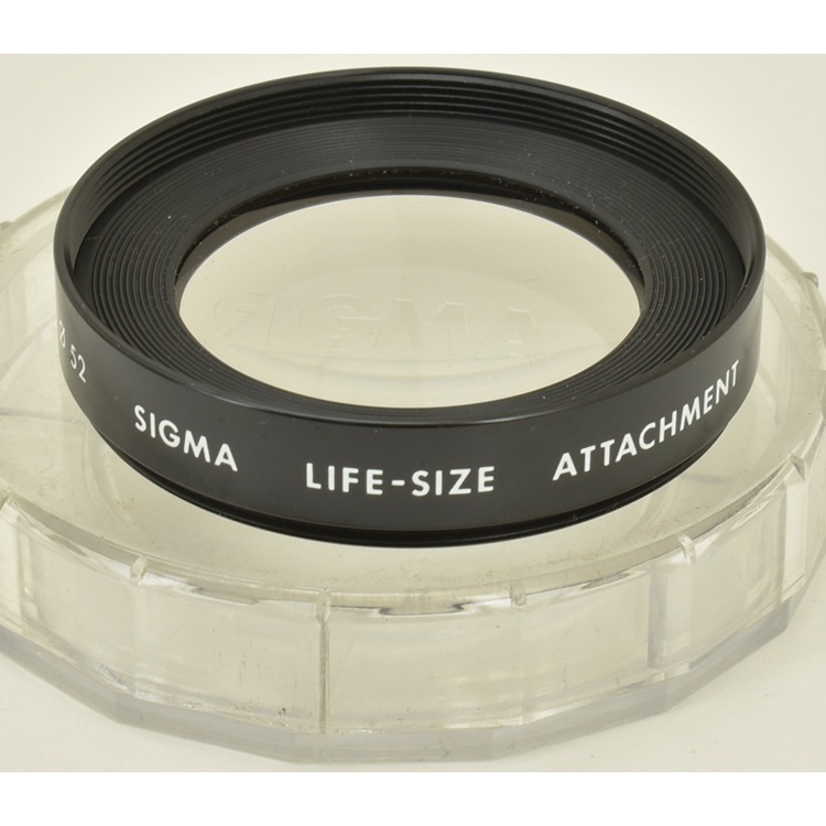�ò��ʡ�SIGMA LIFE-SIZE ATTACHMENT 52mm ������90mmF2.8�ޥ����� �饤�ե����������å����ȡ��������դ�