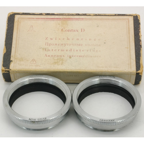 �����Ͳ�����ZEISS IKON GERMANY Contax D M42 EXTENSION TUBE set �ĥ����������� M42�ޥ������֥�󥰥��å�