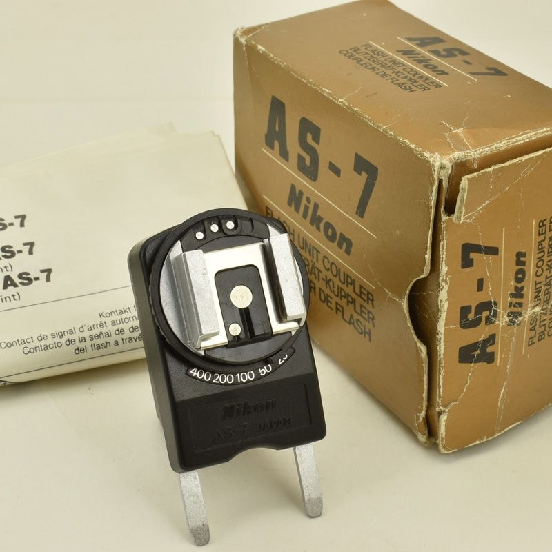 Nikon F3 　レンズ、AS-17ガンカプラー　セット TTLガンカプラーAS-17 - 概要 | アクセサリー | ニコン