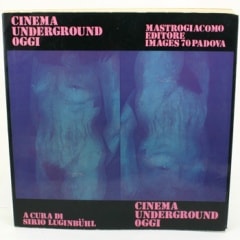 CINEMA UNDERGROUND OGGI MASTROGIACOMO EDITORE IMAGES 70 PADOVA���ν��
