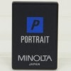 MINOLTA �ߥΥ륿����ƥꥸ����ȥ����ɥ����ƥ� ��PORTRAIT �ݡ��ȥ졼�ȥ����ɡ�