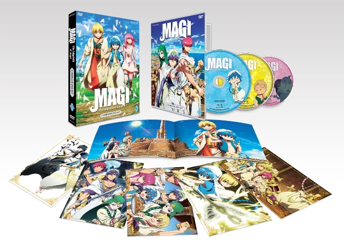 マギ コレクション1 1 12話boxセット Dvd 日本アニメ Dvd 北米版 Anydvdworld 平日土曜16時まで在庫品は当日出荷