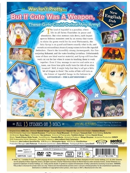 絶対防衛レヴィアタン 全13話BOXセット 英語音声有り | DVD,日本