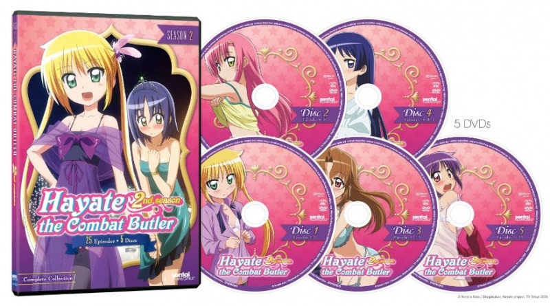 ハヤテのごとく! 第2期 全25話BOXセット | DVD,日本アニメ DVD（北米版