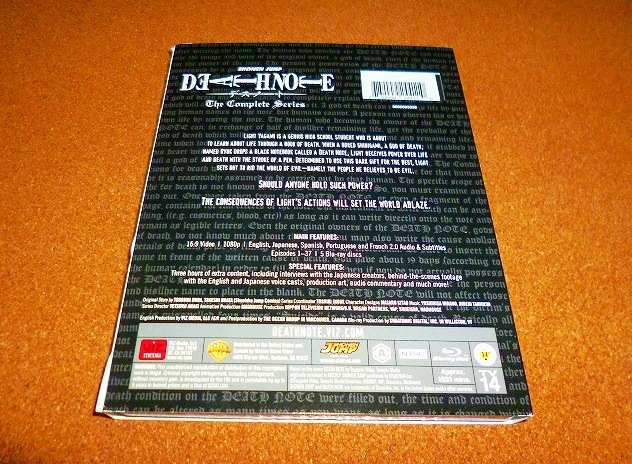 新品BD 【デス・ノート】 TVアニメ全37話BOX！北米版ブルーレイ デスノート BD デス・ノート TVアニメ全37話BOXセット | ブルーレイ,日本アニメ