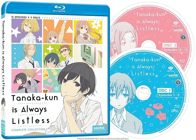 田中くんはいつもけだるげ 全12話boxセット ブルーレイ 日本アニメ ブルーレイ 北米版 Anydvdworld 平日土曜16時まで在庫品は当日出荷