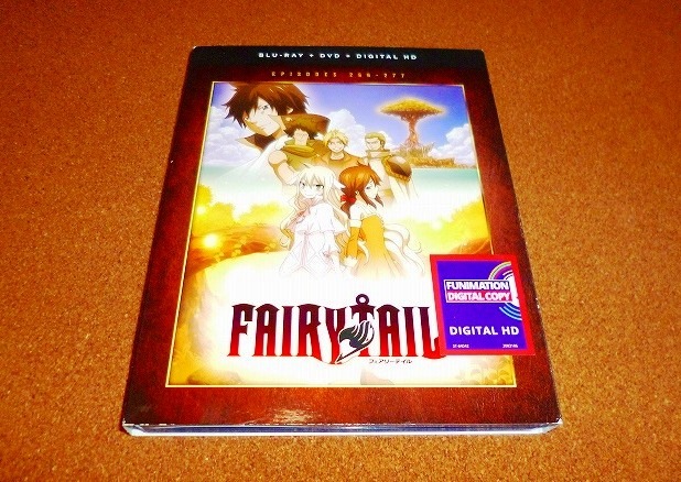 未使用DVD フェアリーテイル Fairy Tail Zero 266-277話BOXセット 開封