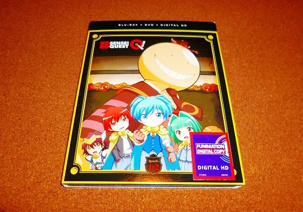 未使用DVD 殺せんせーQ! 全12話BOXセット 開封品 ころせんせークエスト