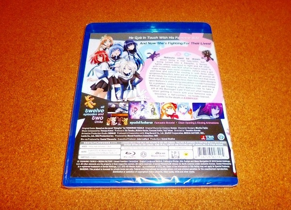 難あり/新品 北米版 けんぷファー 全12話+2OVA アニメ Blu-ray 新品BD けんぷファー 全12話+OVA2話BOXセット 新盤 英語音声有