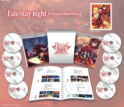 Fate Stay Night Unlimited Blade Works 全26話 Ovaboxセット 新盤 ブルーレイ 日本アニメ ブルーレイ 北米版 Anydvdworld 平日土曜16時まで在庫品は当日出荷